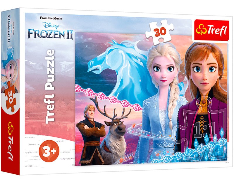 Disney Frost 2 prinsesser - 30 brikker - Nordisk Spil