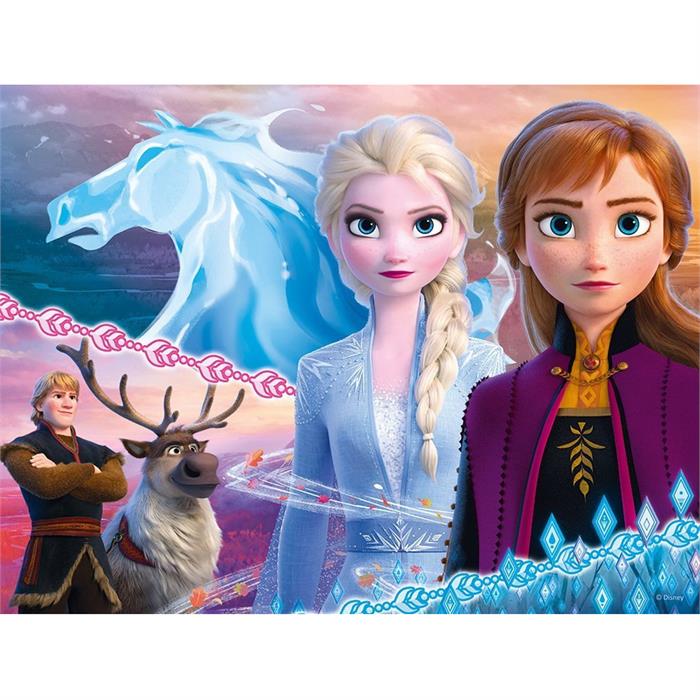 Disney Frost 2 prinsesser - 30 brikker - Nordisk Spil