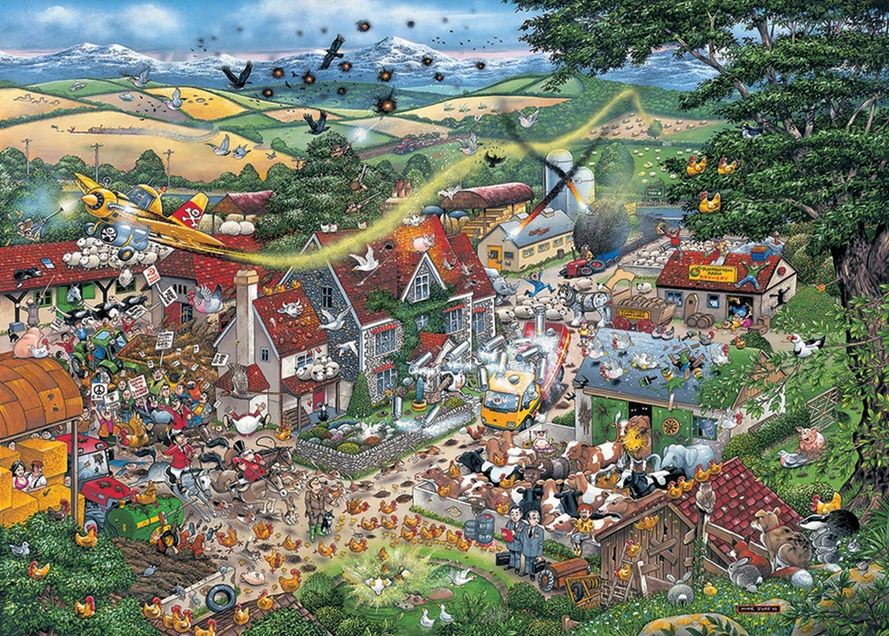 I Love the Farmyard, 1000 brikker