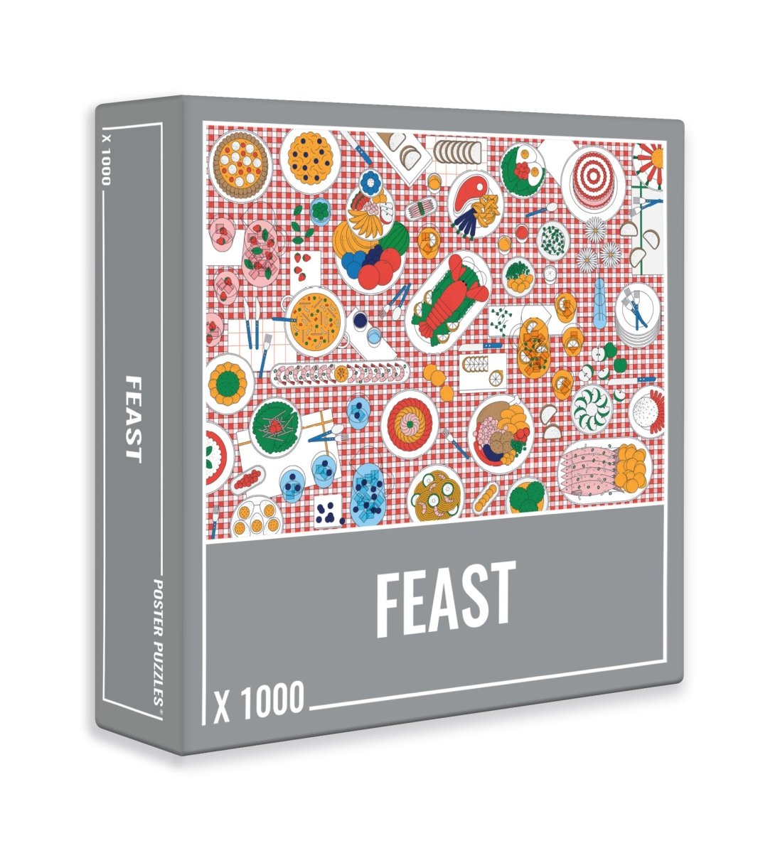 Cloudberries FEAST - 1000 brikker - Nordisk Spil