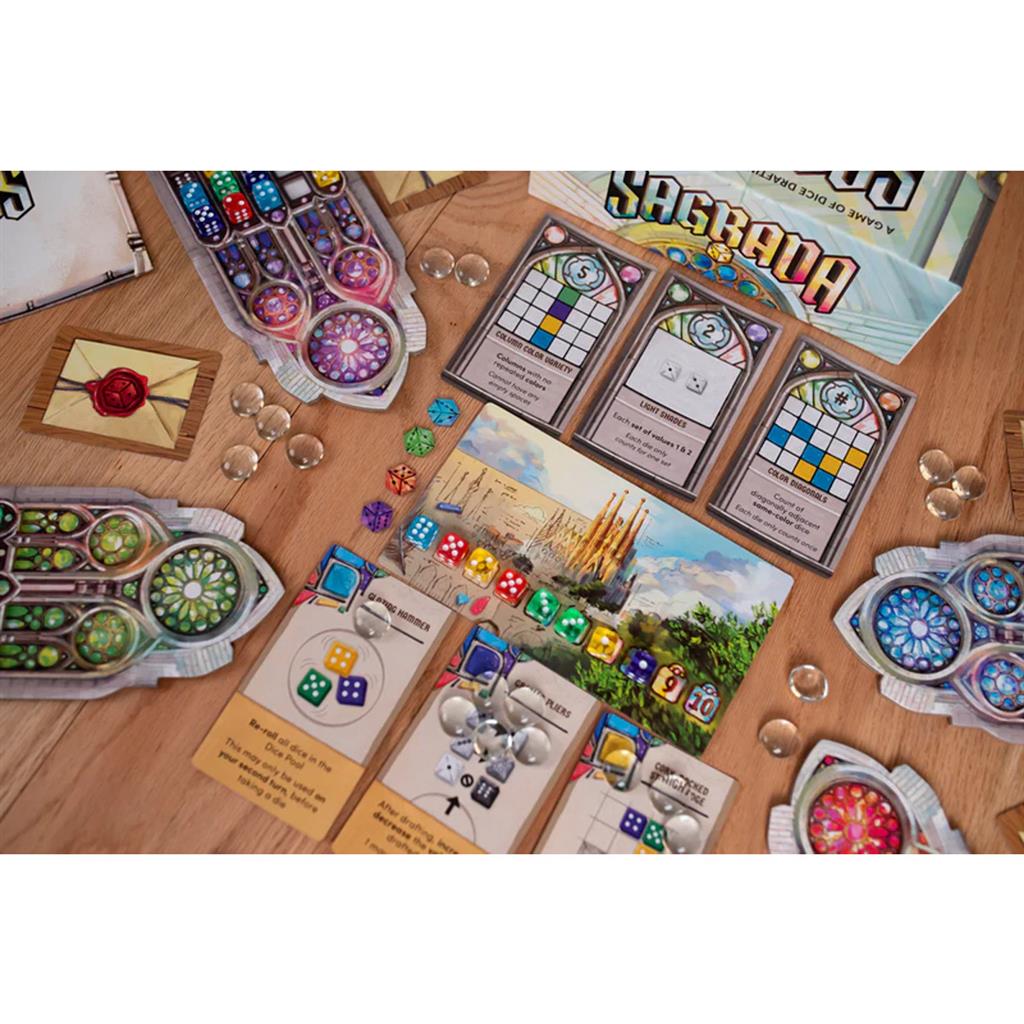 Sagrada 2nd edition (2026) - Engelsk - Nordisk Spil