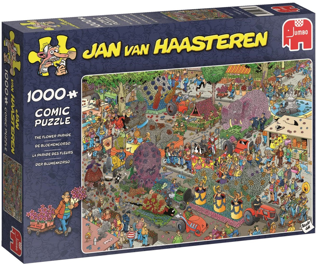 Jan van Haasteren - Flower Parade - 1000 brikker