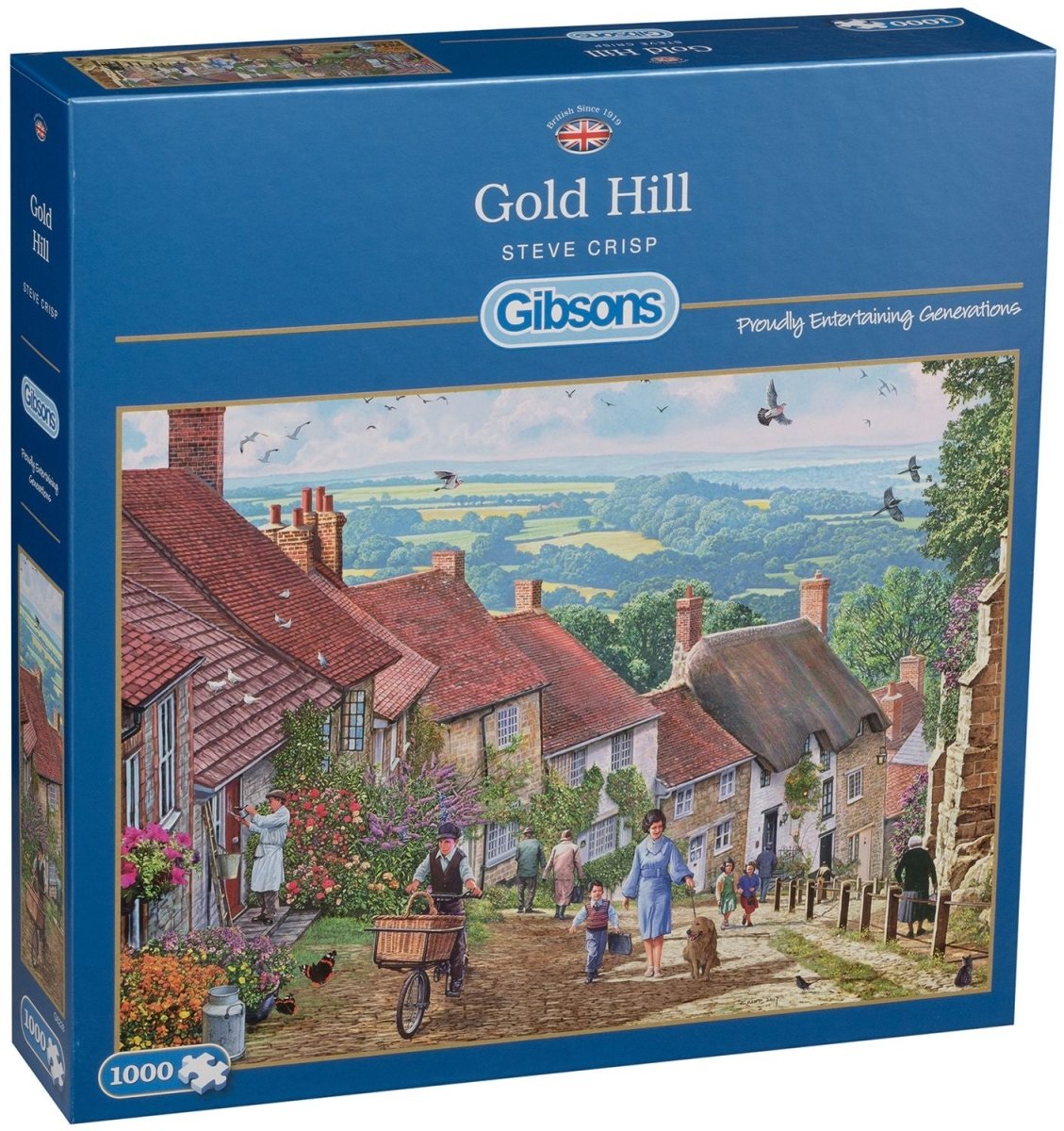 Gold Hill - 1000 brikker - Nordisk Spil