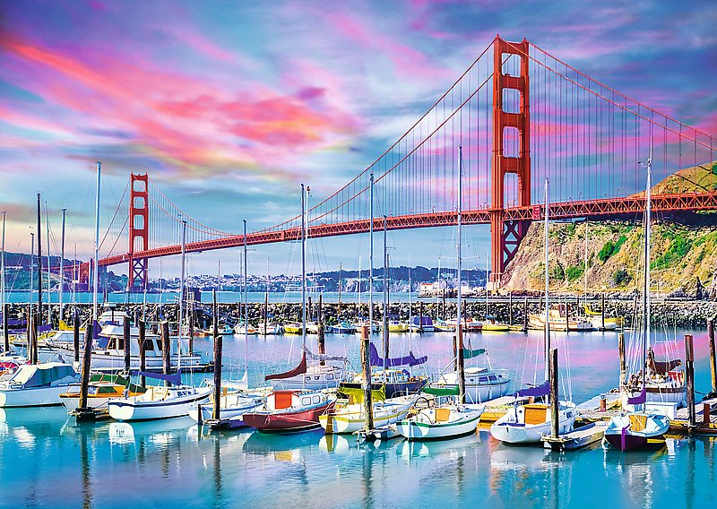 Golden Gate San Francisco - 2000 brikker
