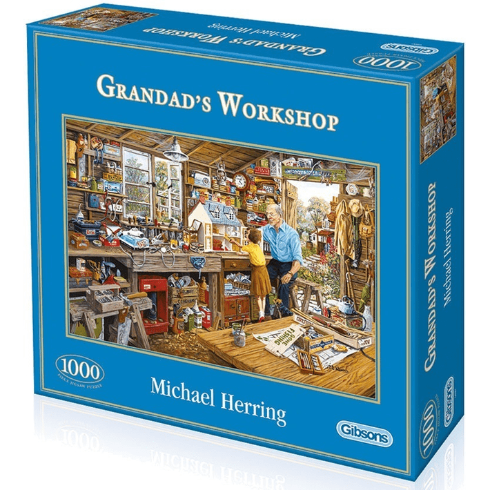 Grandad&39;s Workshop - 1000 brikker - Nordisk Spil