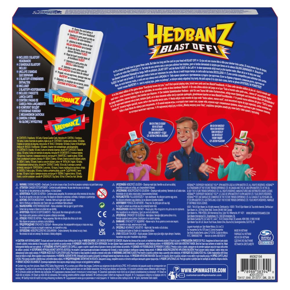 Hedbanz Blastoff - Nordisk Spil