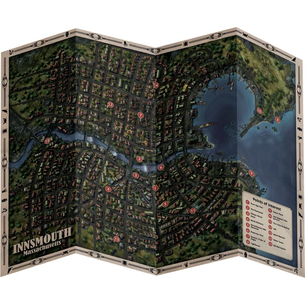 Arkham Horror: The Road to Innsmouth - Deluxe Edition - Nordisk Spil