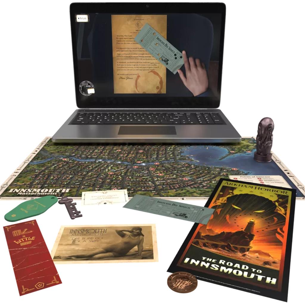 Arkham Horror: The Road to Innsmouth - Deluxe Edition - Nordisk Spil