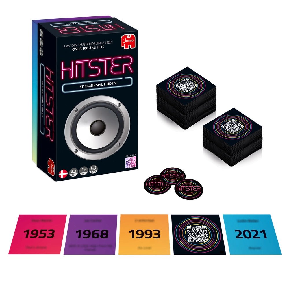 Hitster Original - 2. udgave - Dansk