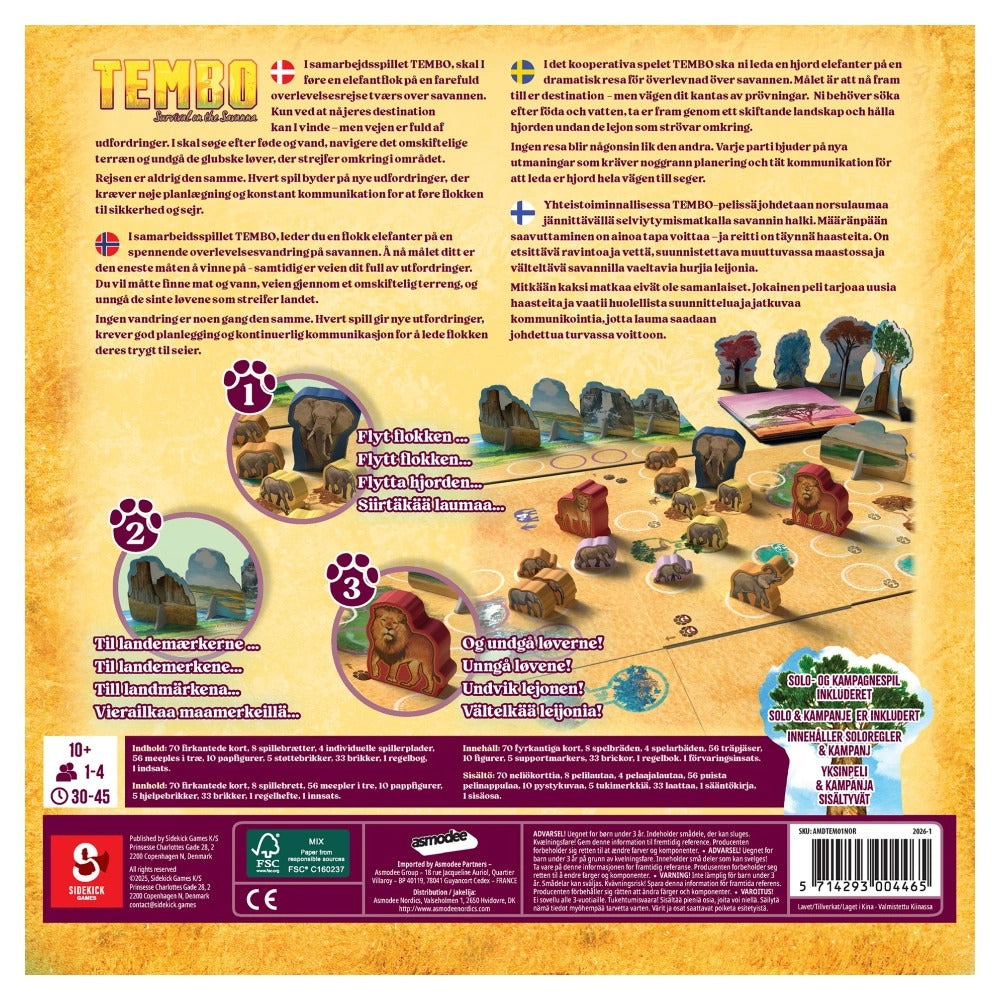 Tembo: Survival on the Savanna - Dansk