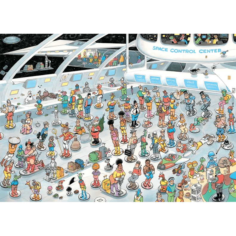 Rum uden plads og Fest uden ende - 2 x 1000 brikker - Nordisk Spil