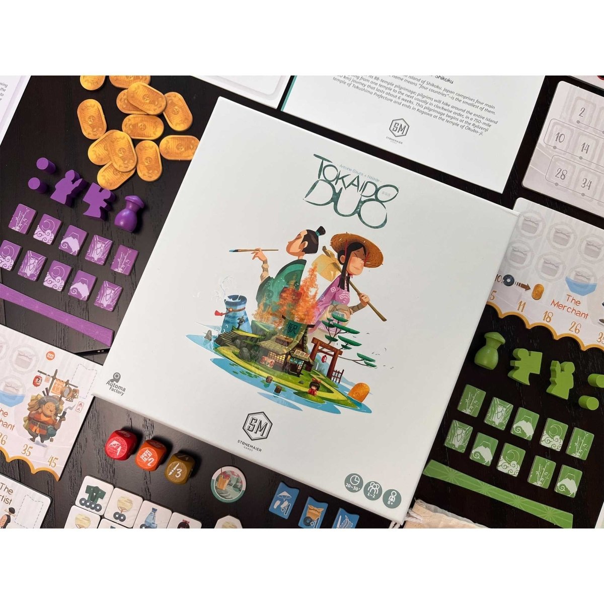 Tokaido: Duo - Nordisk Spil