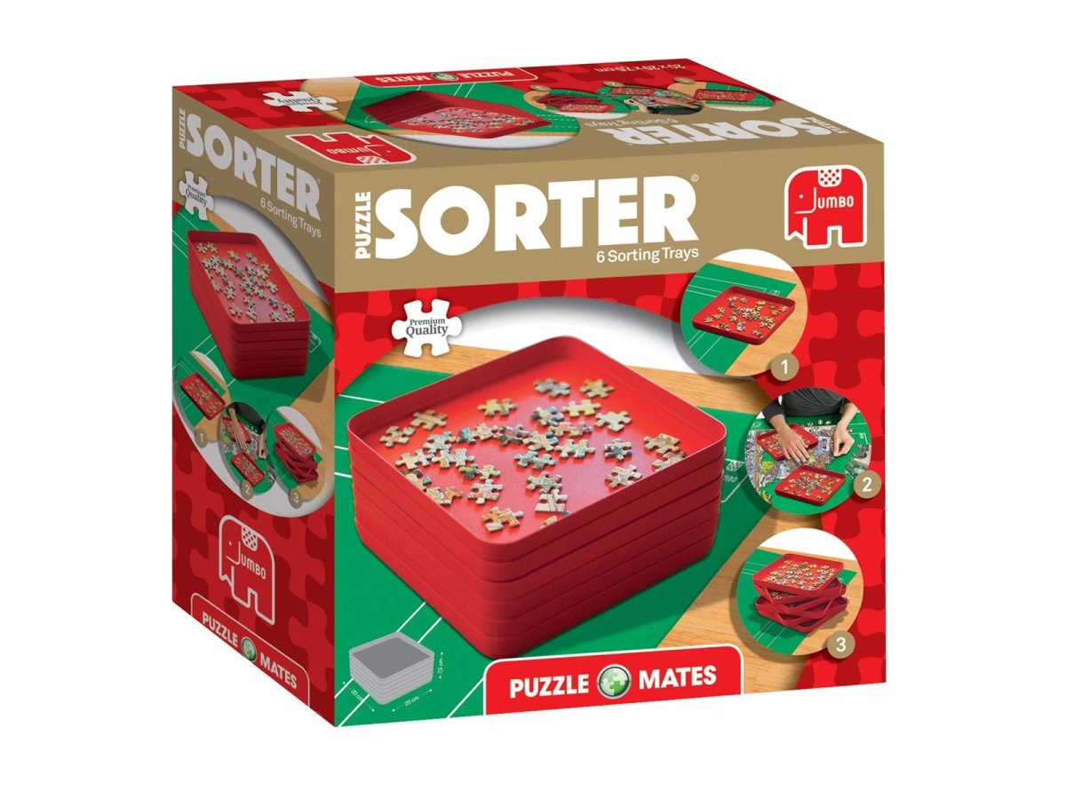 Jumbo Sorteringsbakker til puslespil - Nordisk Spil
