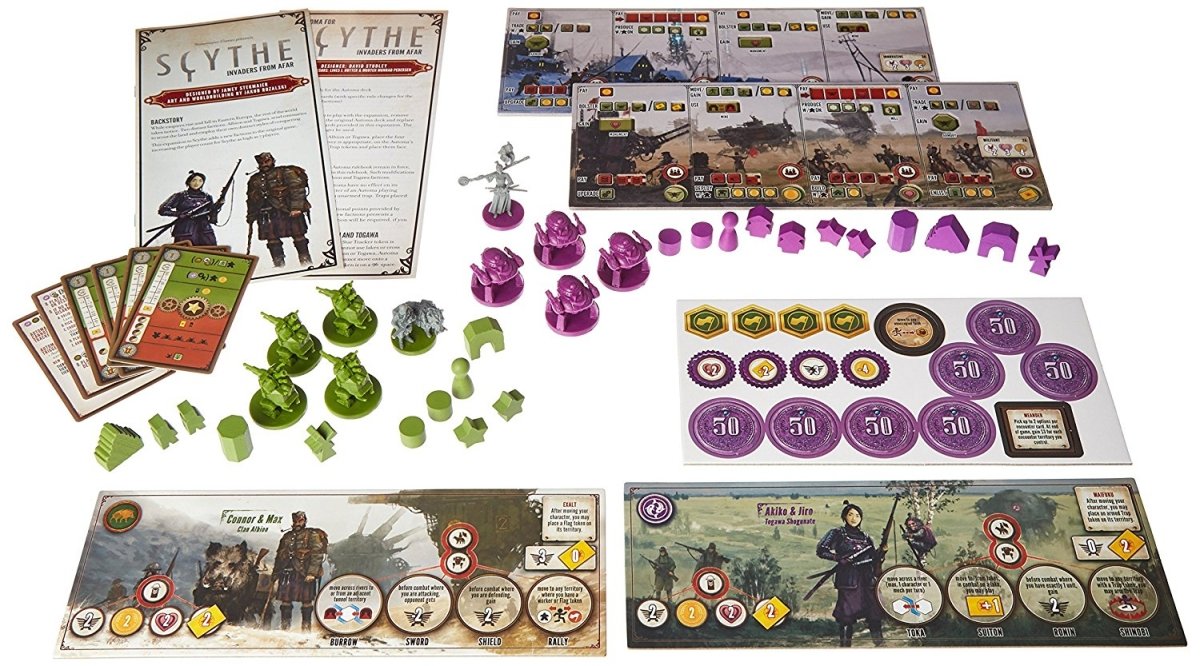 Scythe: Invaders from Afar - Nordisk Spil