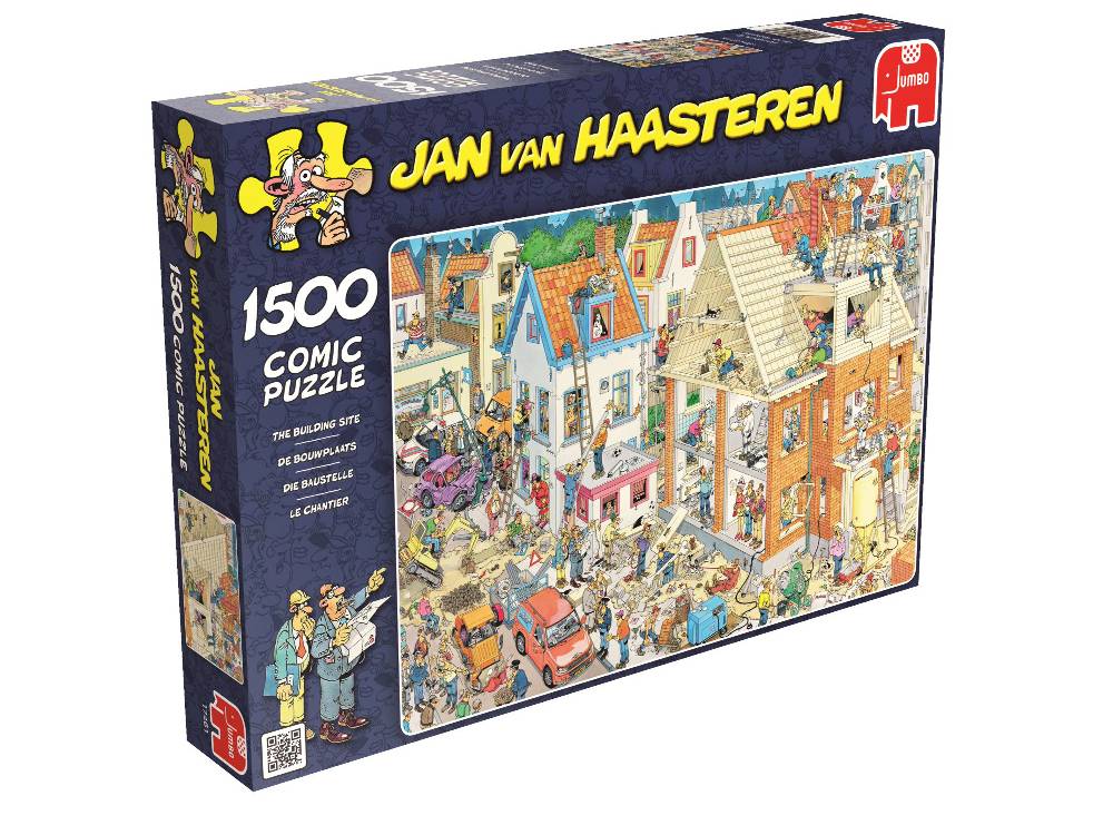 The Building Site - 1500 brikker - Nordisk Spil