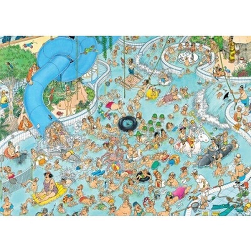 Jan van Haasteren - Whacky Water World - 1000 brikker - Nordisk Spil