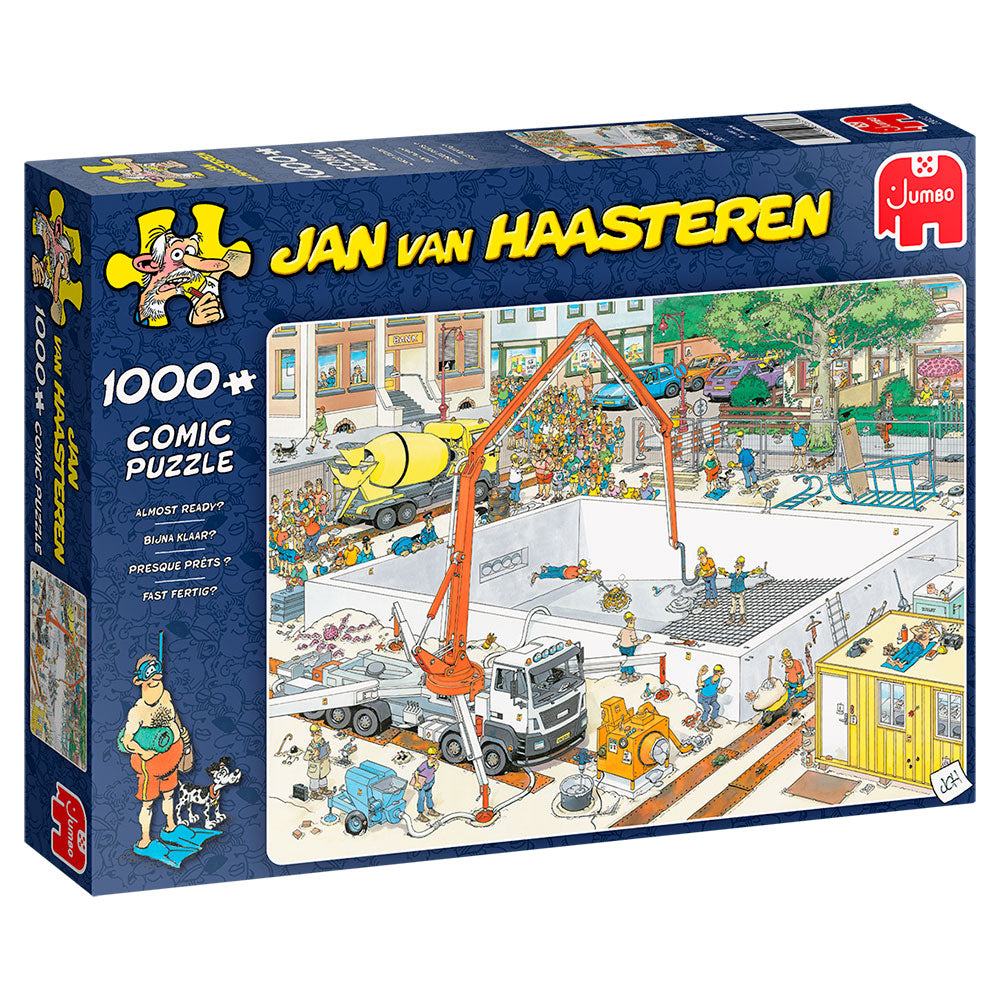 Jan van Haasteren: Næsten klar - 1000 brikker