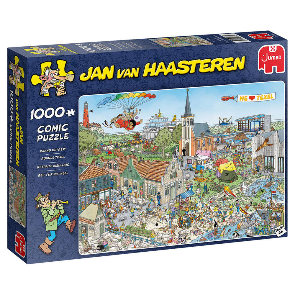 Jan van Haasteren - Island Retreat - 1000 Brikker