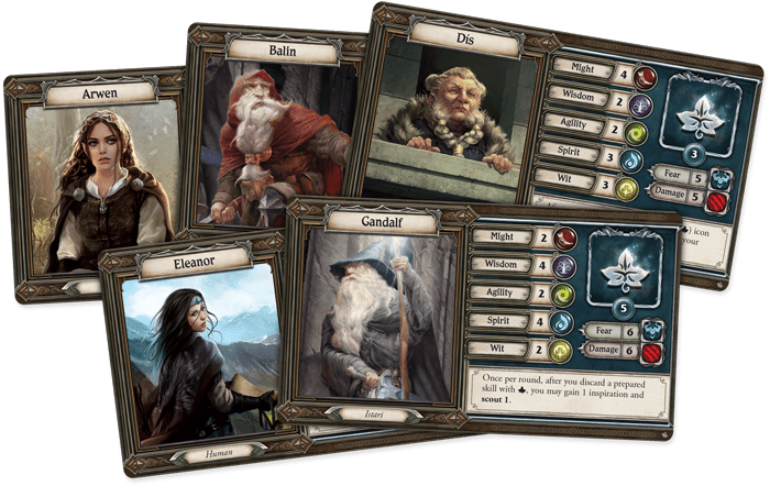LotR: Journeys in Middle - earth - Shadowed Paths - Engelsk - Nordisk Spil