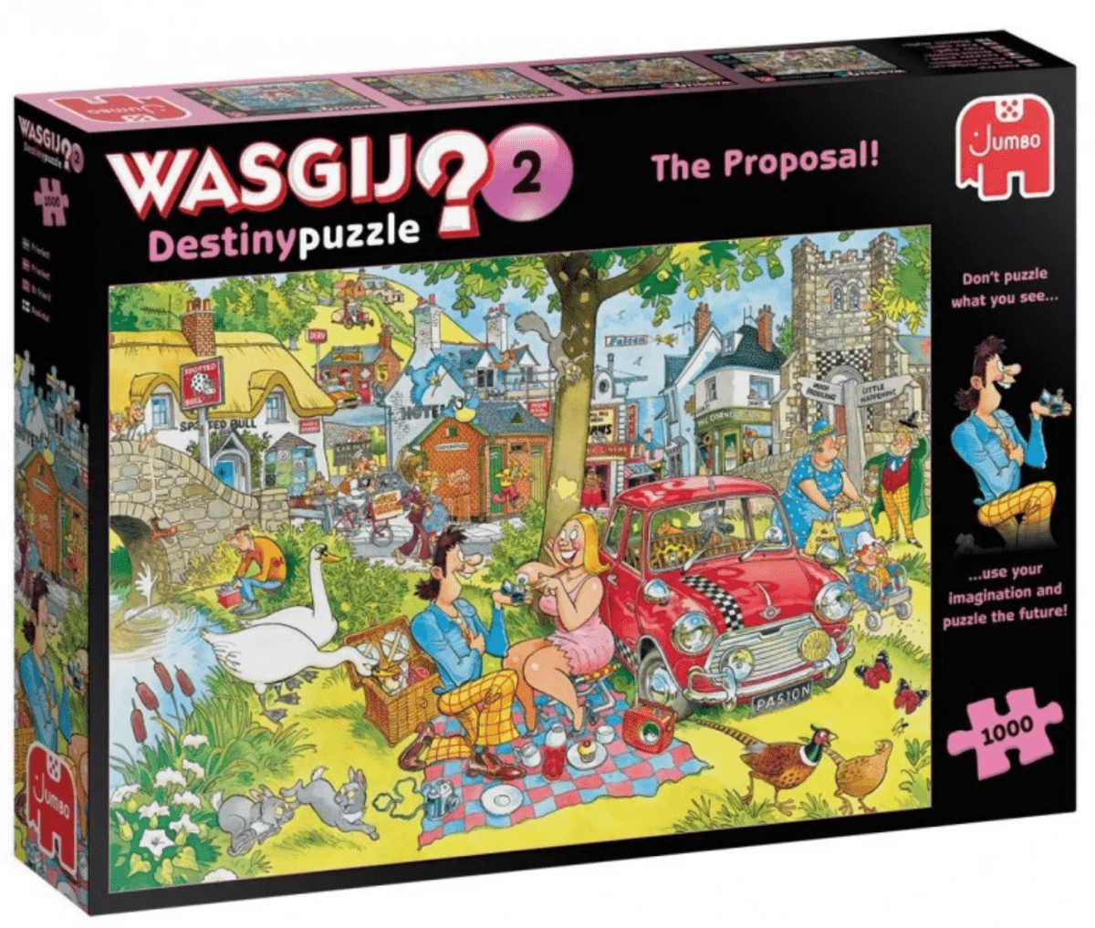 Wasgij Destiny 2 - 1000 brikker - Nordisk Spil