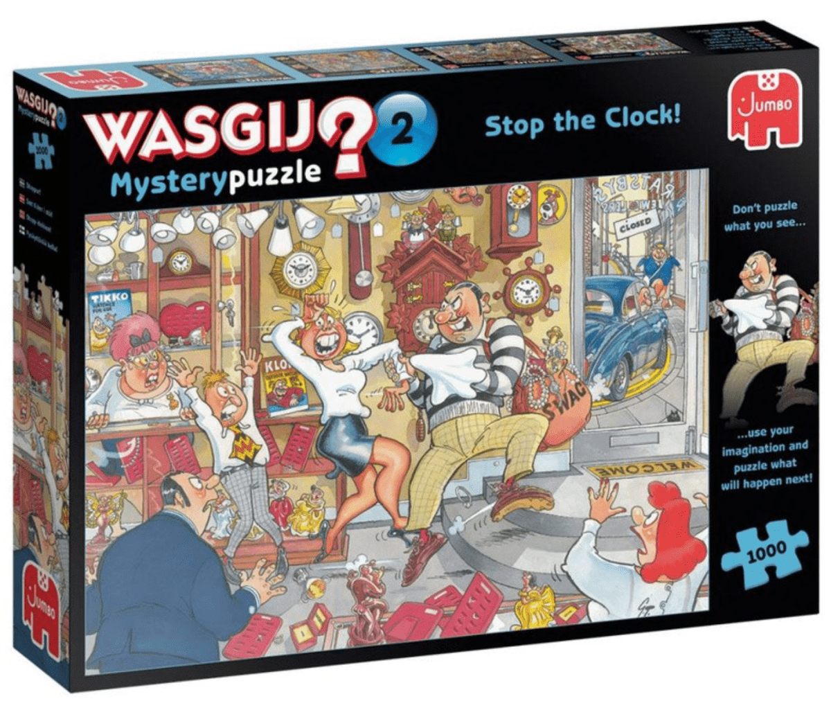 Wasgij Mystery 2 - 1000 brikker - Nordisk Spil