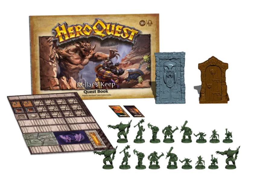 HeroQuest - Kellars Keep - Engelsk - Nordisk Spil