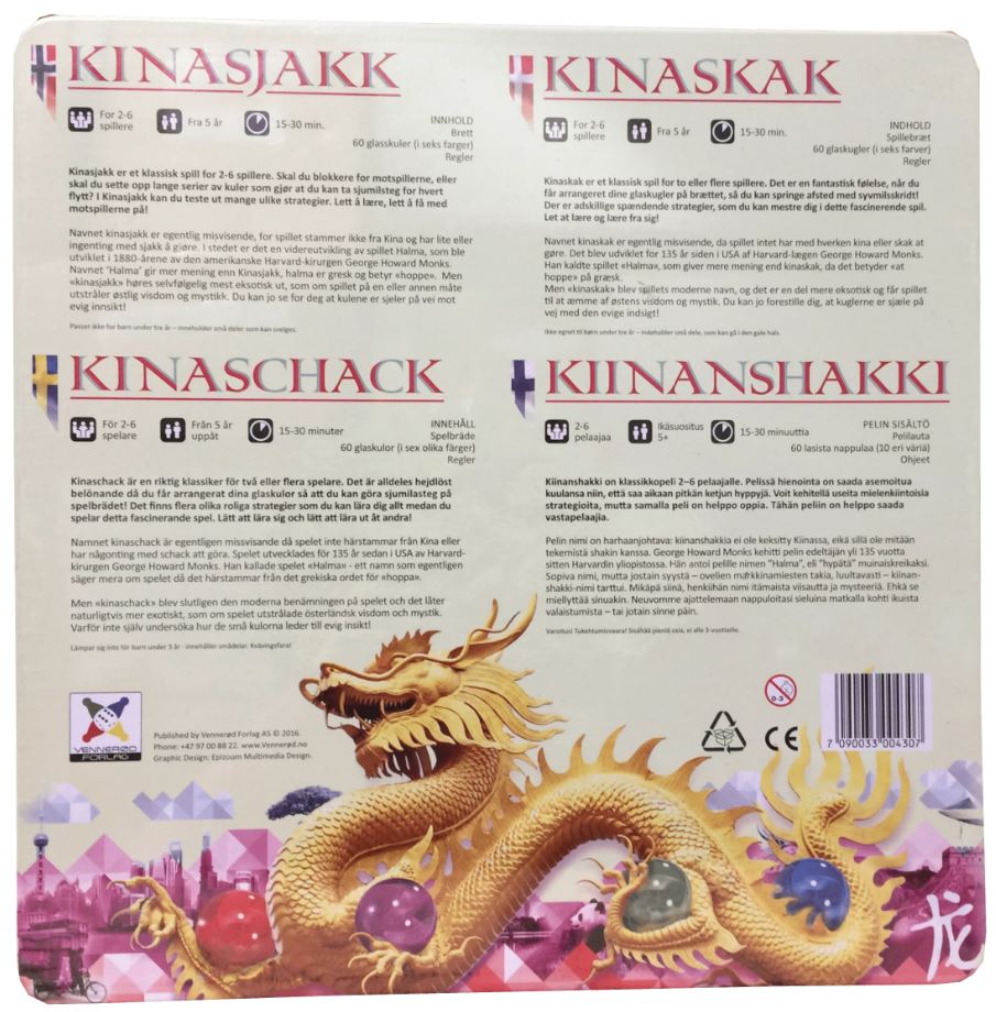 Kinaskak - Nordisk Spil