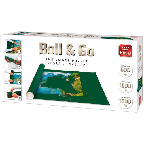 King Puslespilsmåtte Roll & Go - 500 - 1500 brikker - Nordisk Spil