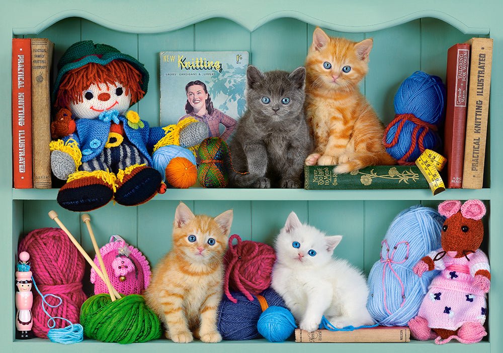 Kitten Shelves - 500 brikker - Nordisk Spil