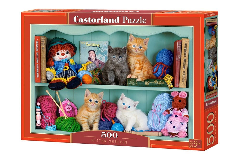 Kitten Shelves - 500 brikker - Nordisk Spil
