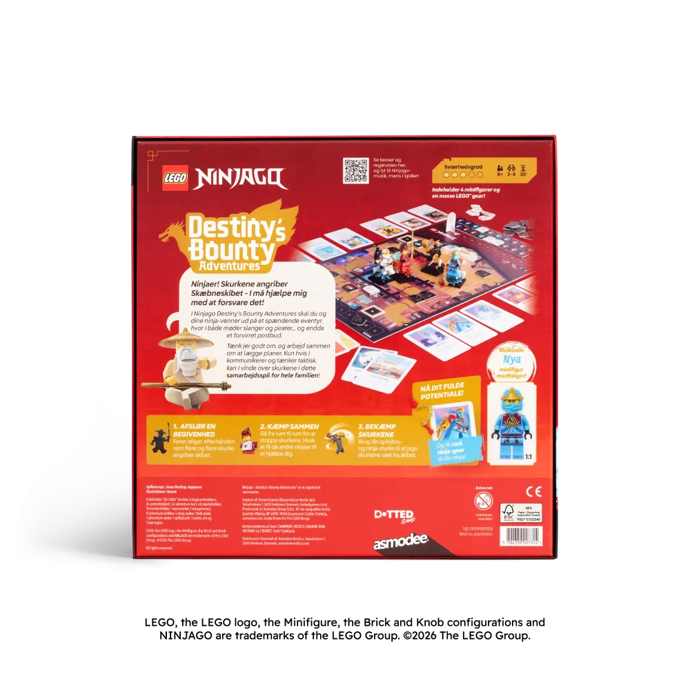 LEGO: NINJAGO - Destiny's Bounty Adventures - Dansk - Nordisk Spil