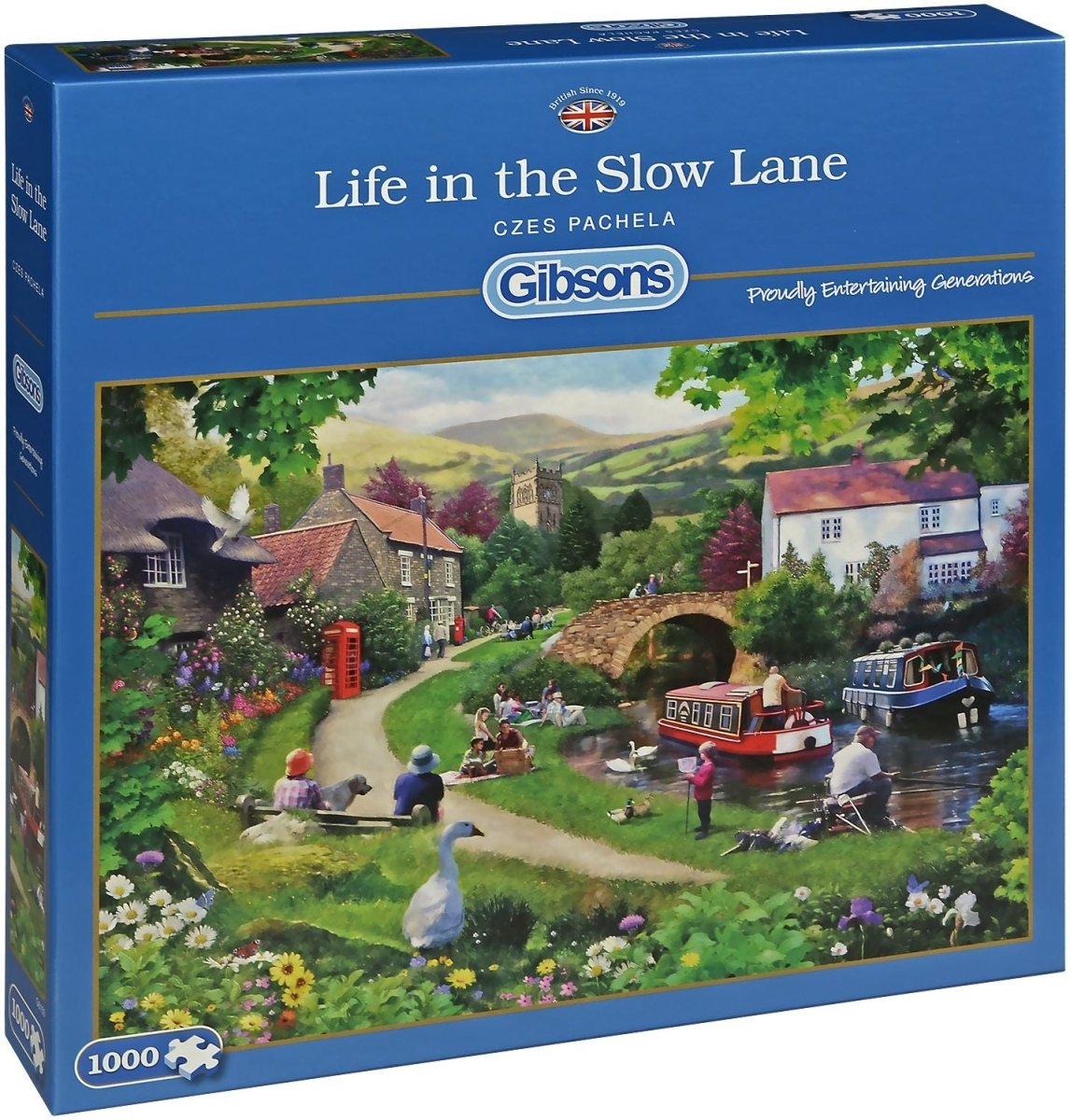Life in the Slow Lane, 1000 brikker - Nordisk Spil