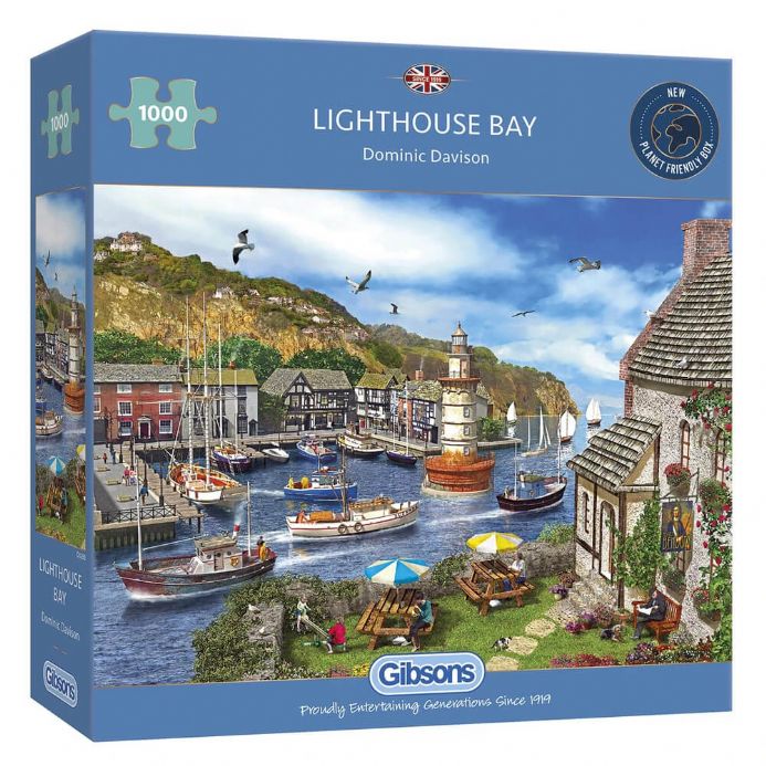 Lighthouse Bay - 1000 brikker - Nordisk Spil