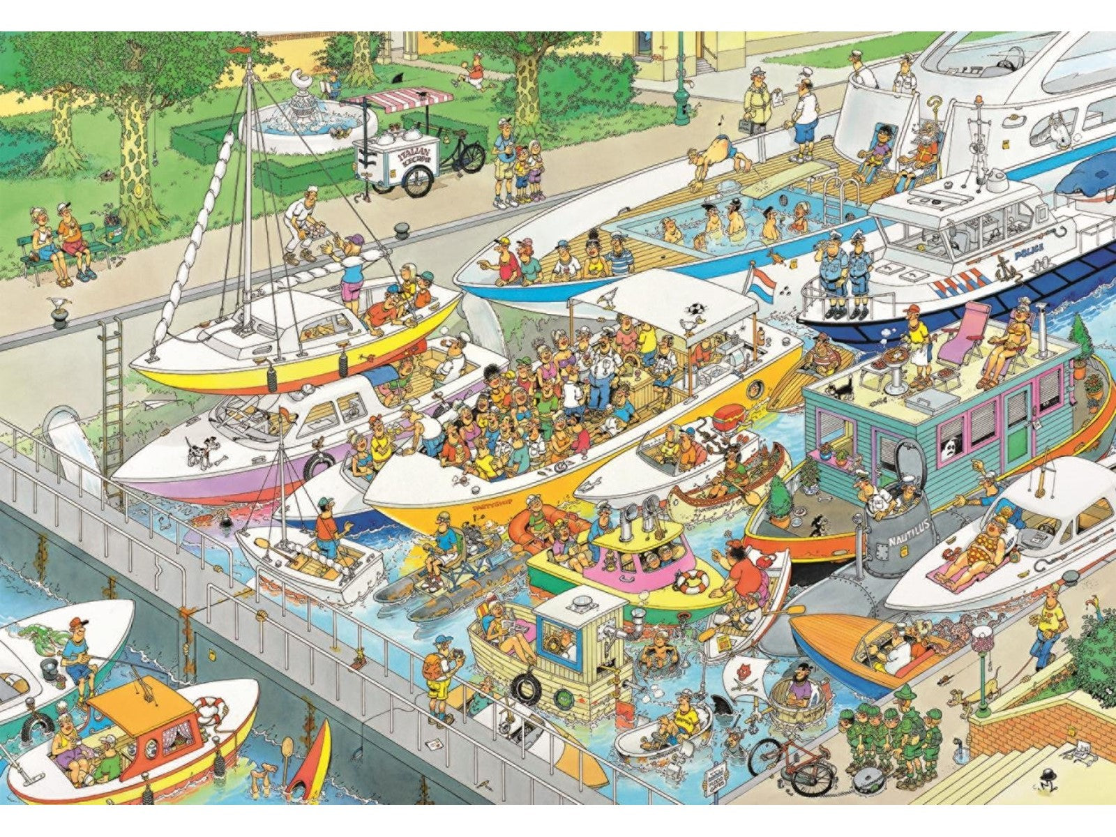 Jan van Haasteren - The Locks - 2000 brikker
