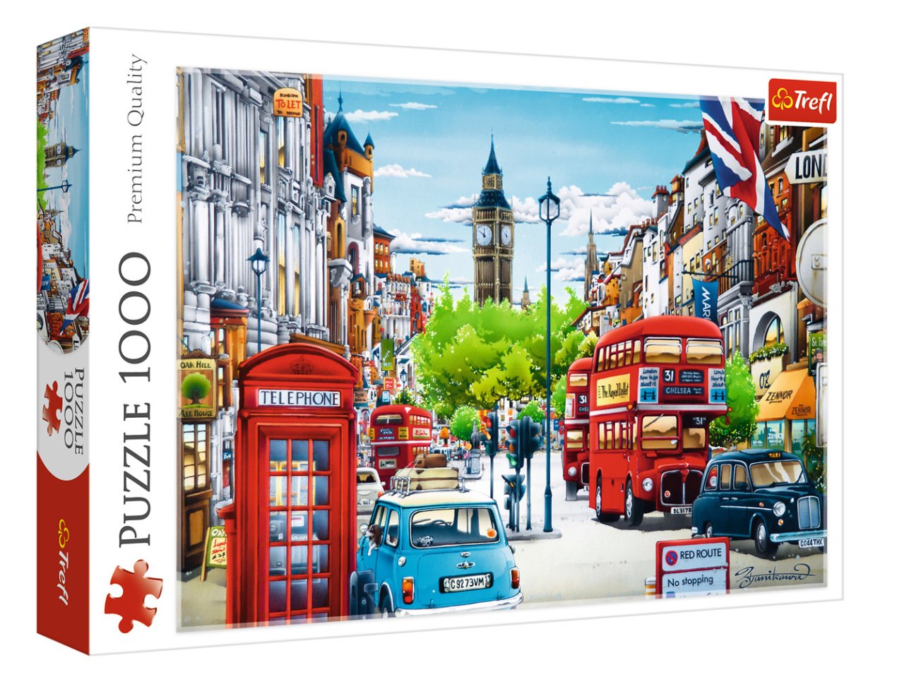 London Gade - 1000 brikker