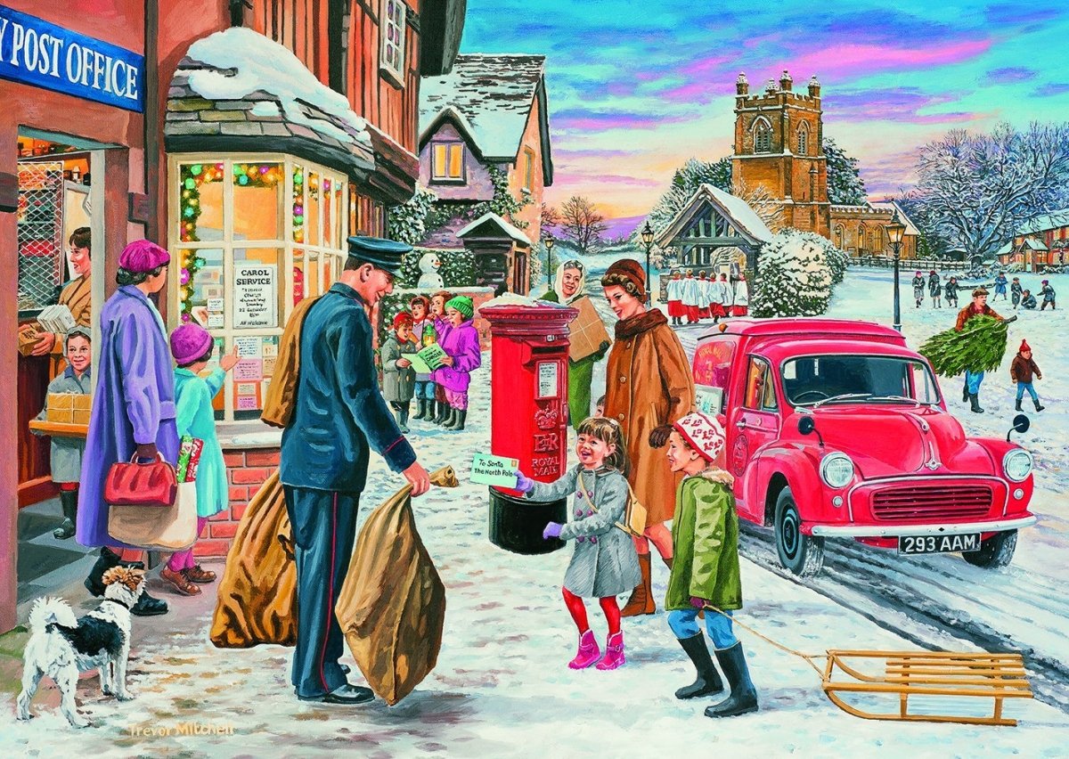 Magic of Christmas - 4x500 brikker - Nordisk Spil