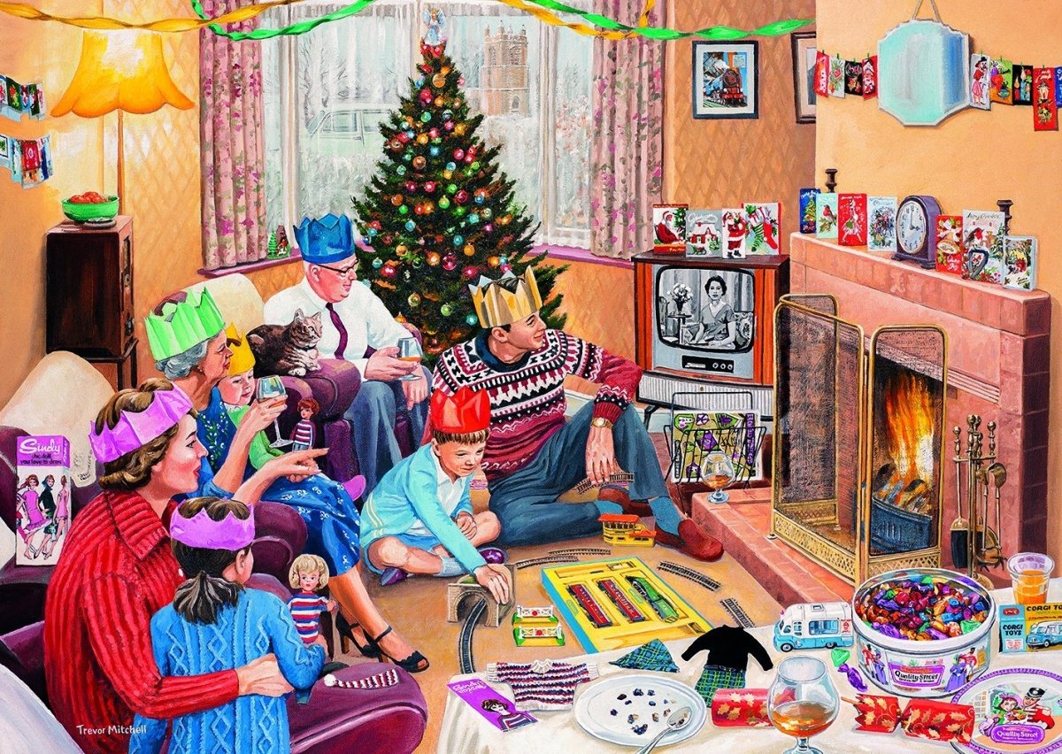 Magic of Christmas - 4x500 brikker - Nordisk Spil
