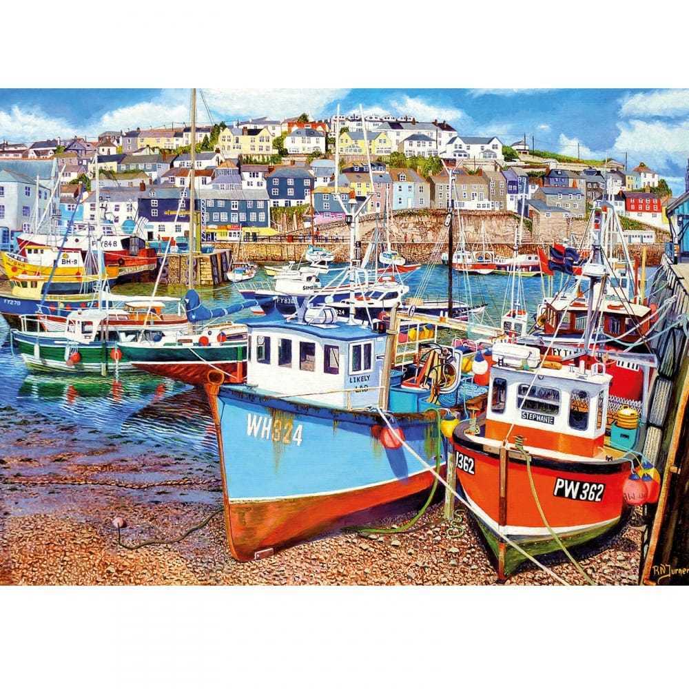 Mevagissey Harbour - 1000 brikker - Nordisk Spil