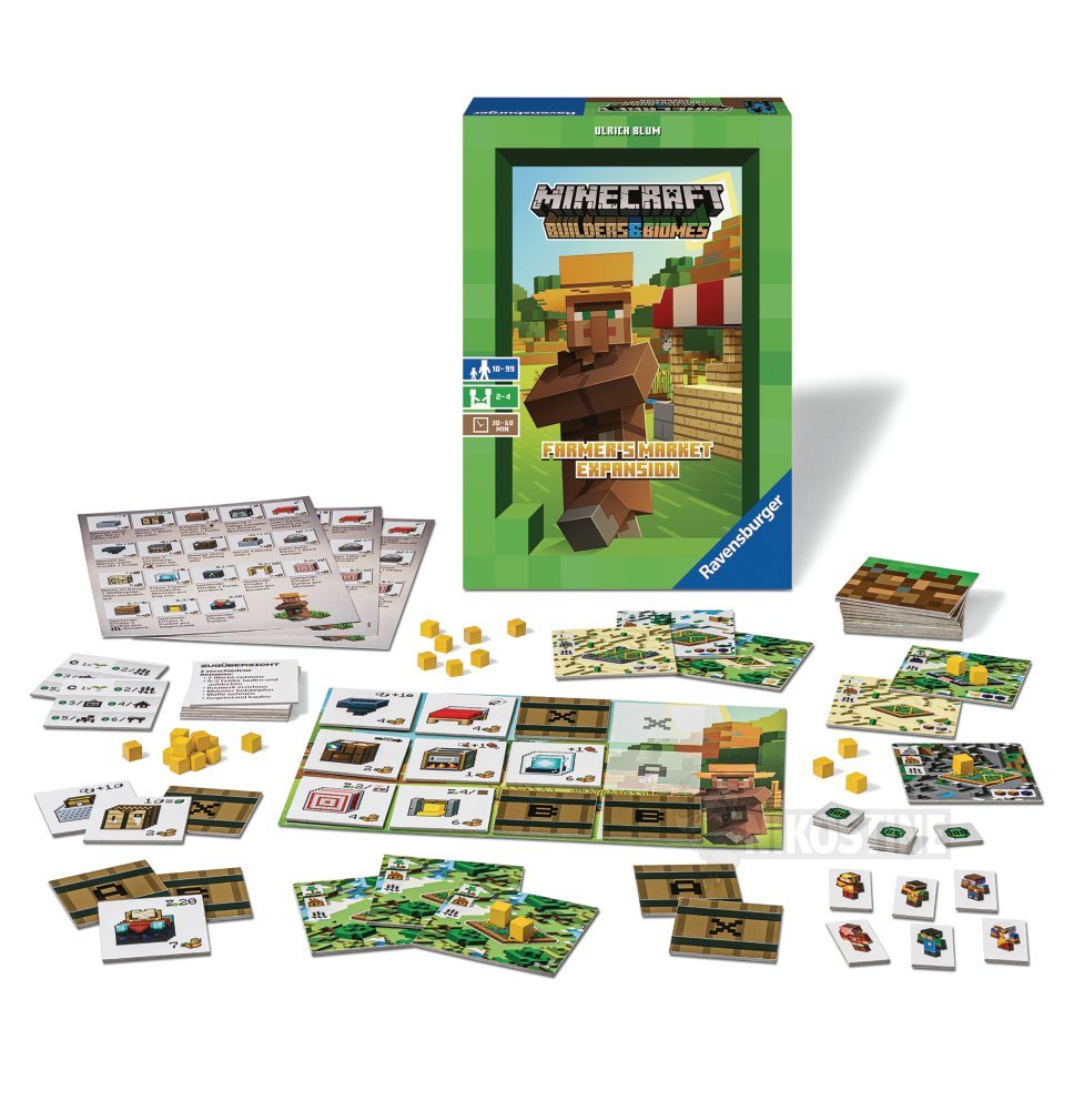 Minecraft: Builders & Biomes - Farmers Market Udvidelse - Dansk