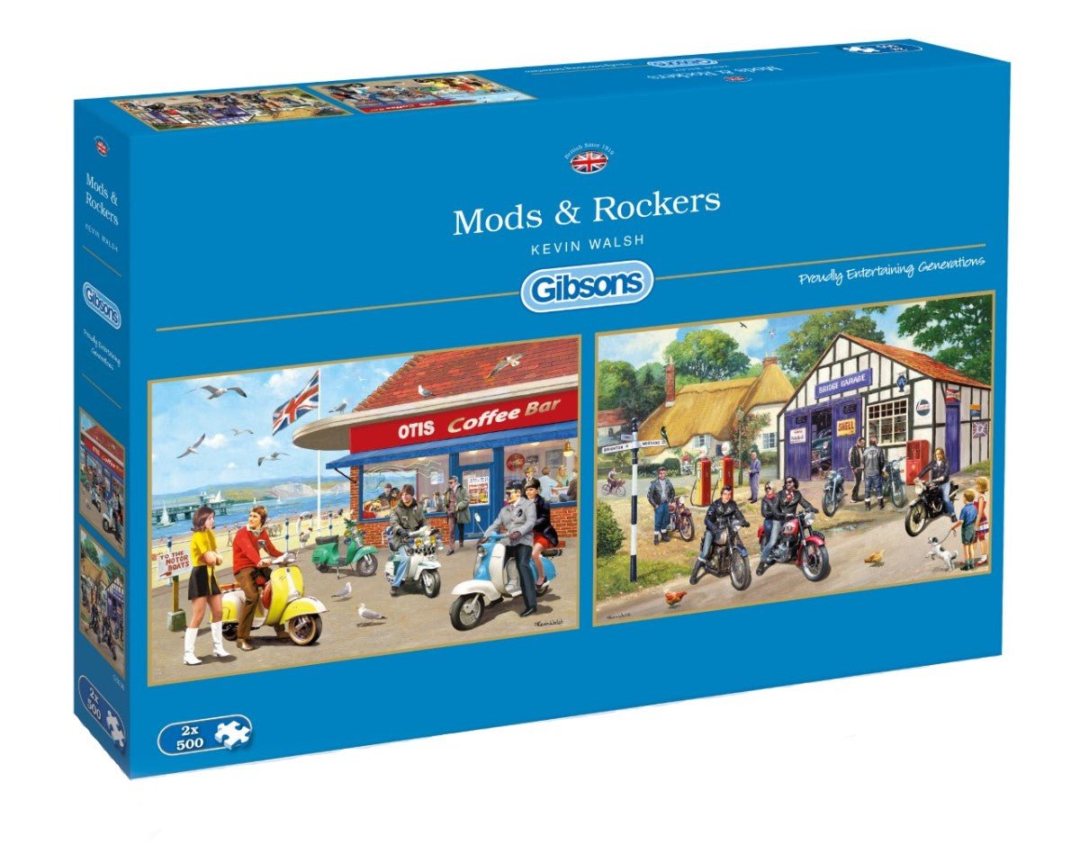 Mods & Rockers - 2x500 brikker - Nordisk Spil