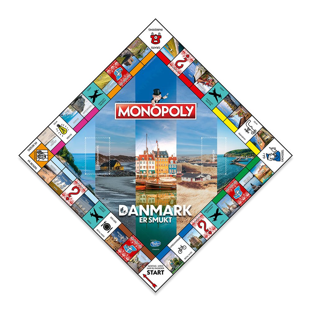 Monopoly - Danmark er Smukt - Nordisk Spil