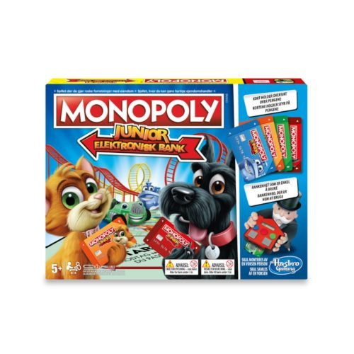 Monopoly Junior Elektronisk Bank - Nordisk Spil