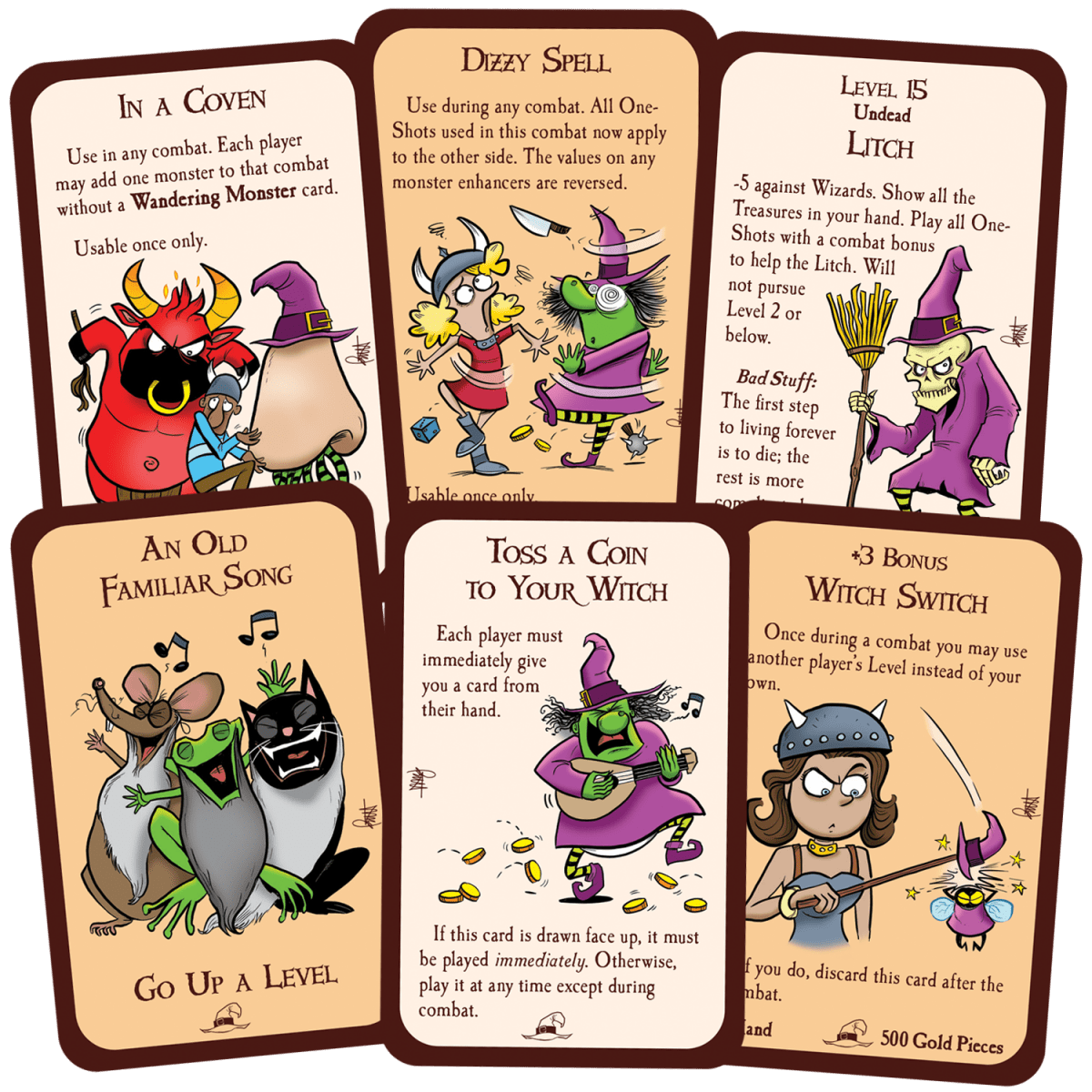 Munchkin: Witches - Nordisk Spil