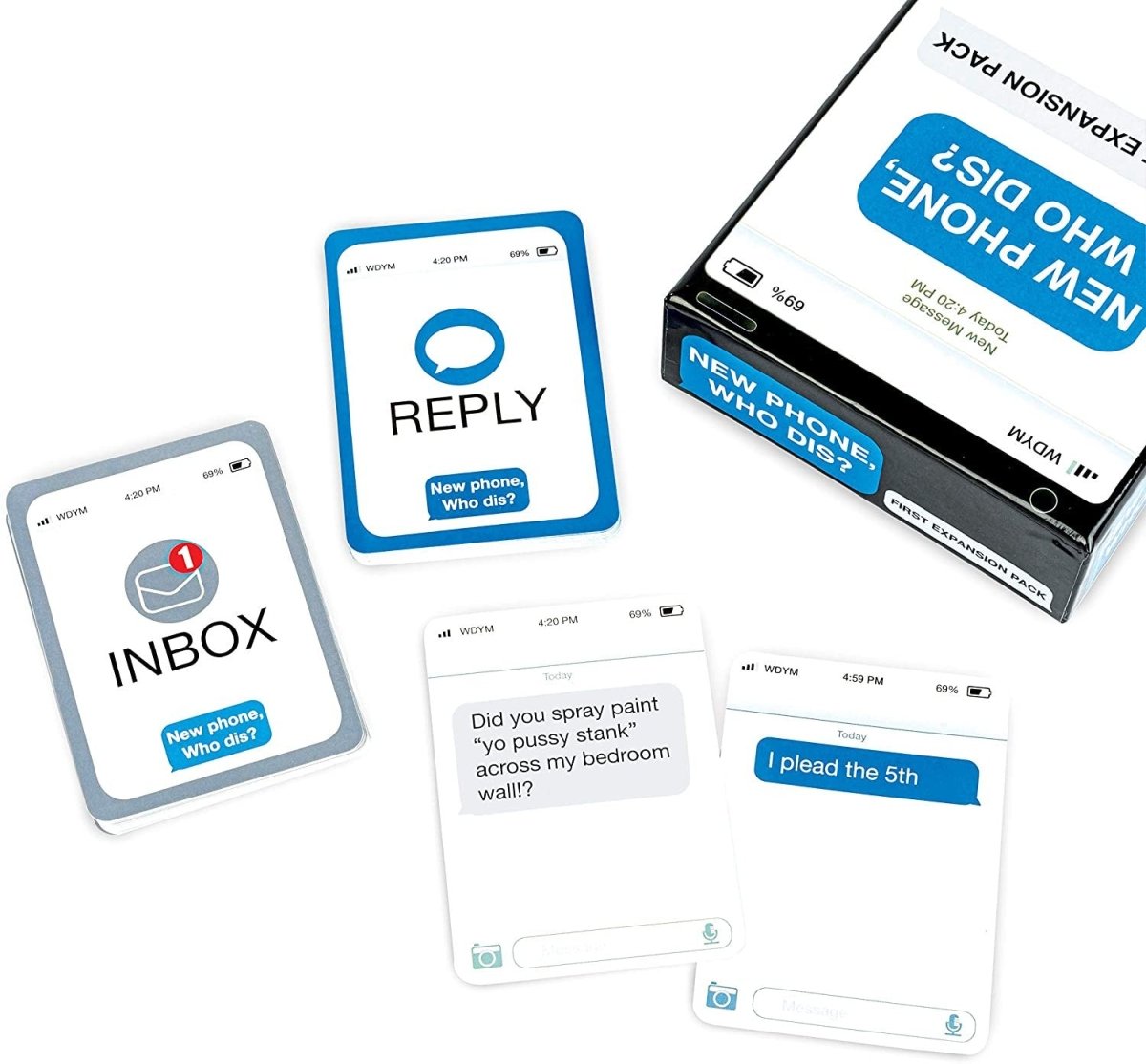 NEW PHONE, WHO DIS? FIRST EXPANSION PACK - Nordisk Spil