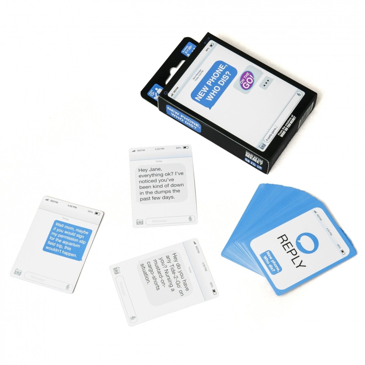 NEW PHONE, WHO DIS? ON THE GO! - Nordisk Spil