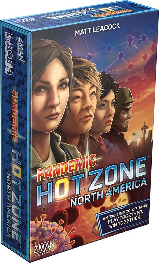 Pandemic Hot Zone - North America - Engelsk - Nordisk Spil