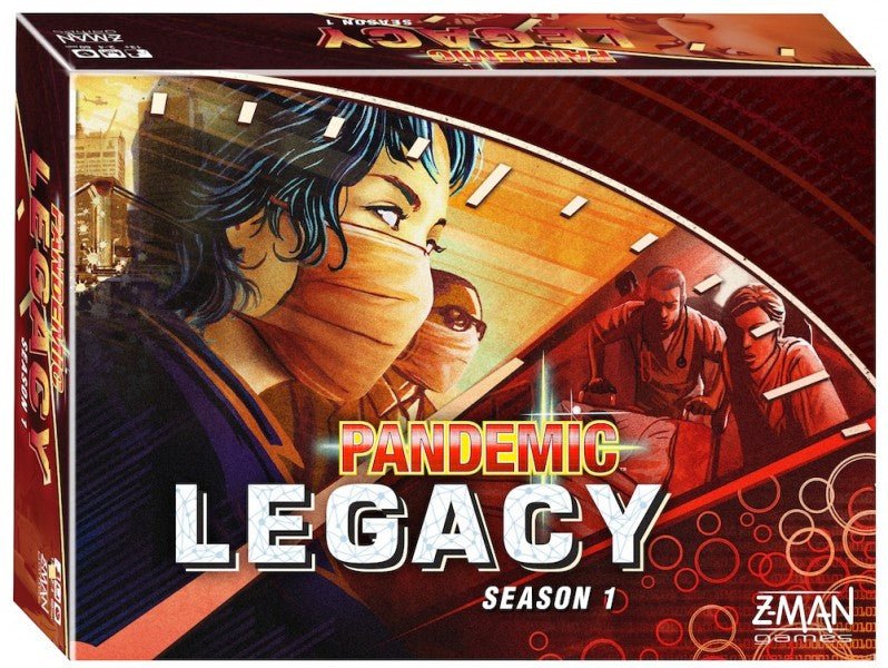 Pandemic Legacy - Season 1 RED - Engelsk - Nordisk Spil
