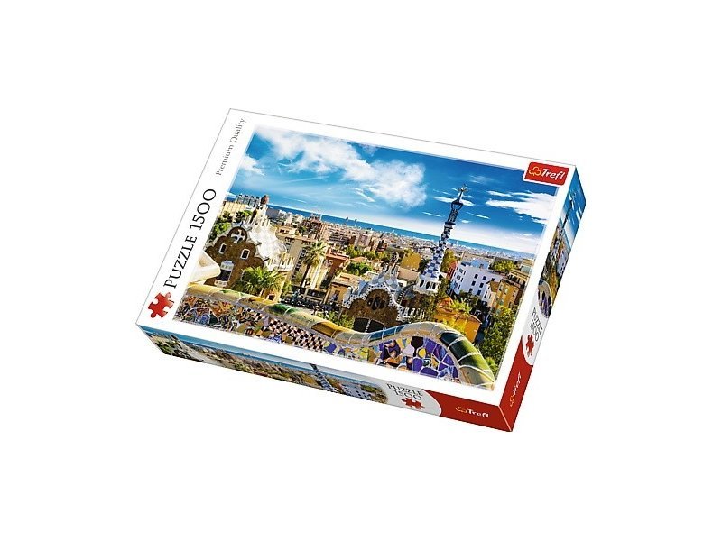 Park Güell Barcelona - 1500 brikker - Nordisk Spil