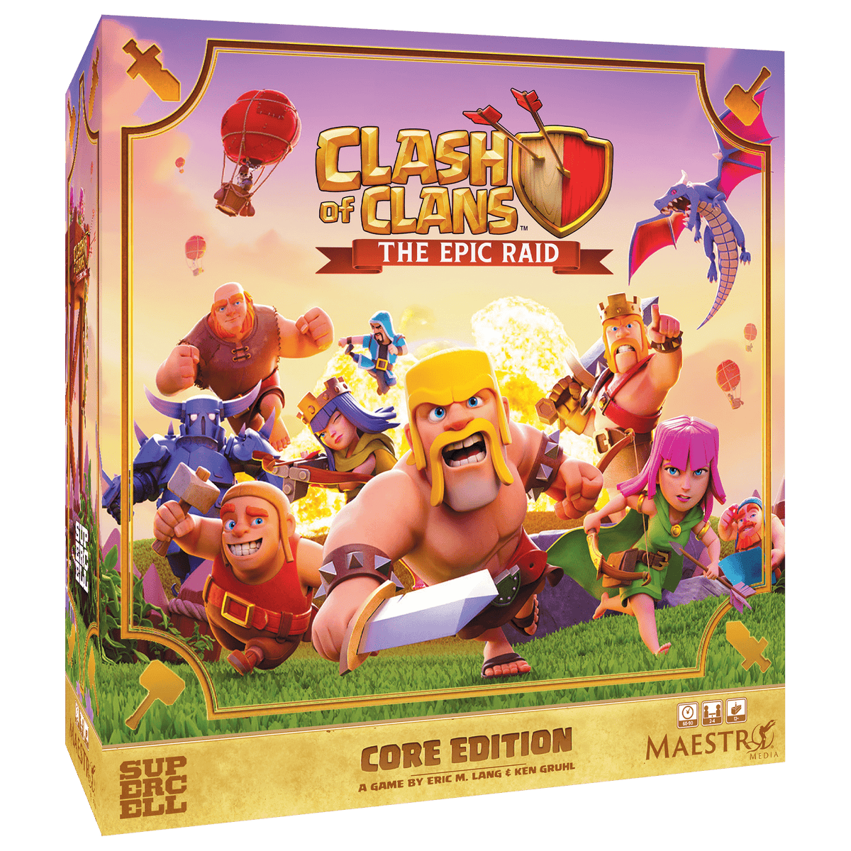 Clash of Clans: The Epic Raid - Core Edition - Nordisk Spil