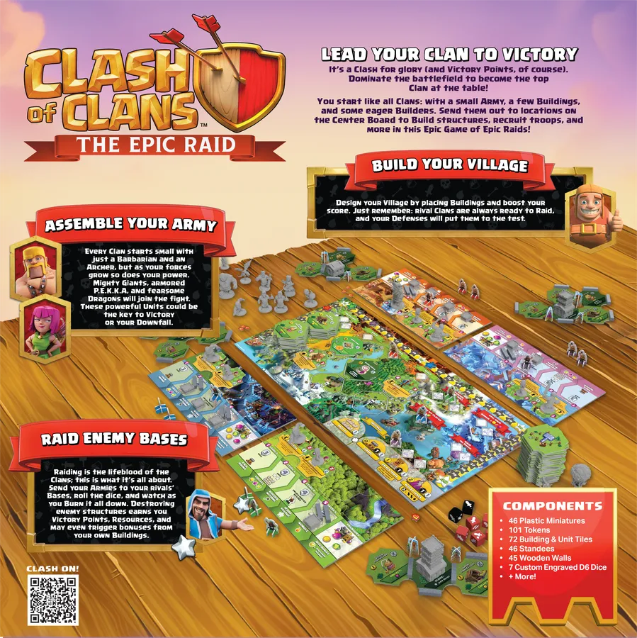 Clash of Clans: The Epic Raid - Core Edition - Nordisk Spil